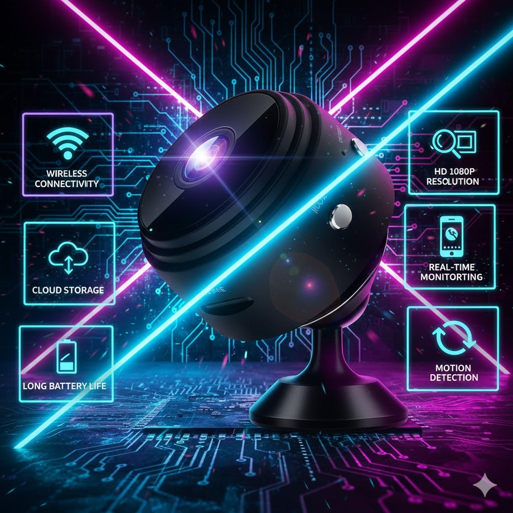 A106 Mini Cámara Espía IP WiFi A9