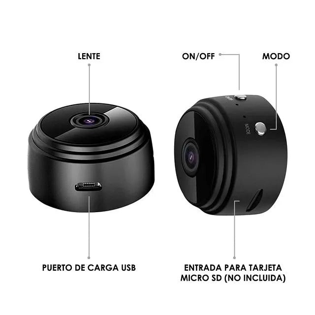 A106 Mini Cámara Espía IP WiFi A9